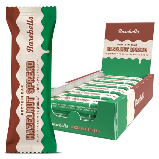 BAREBELLS Hazelnut Spread Protein Bar