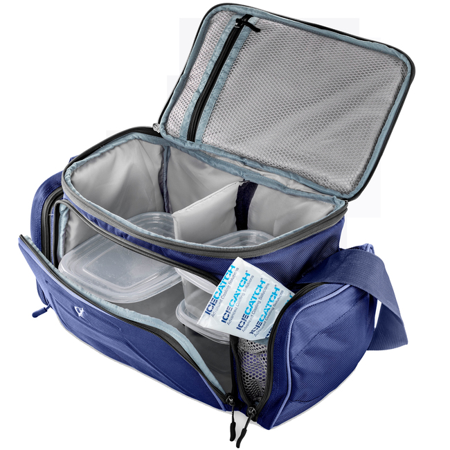 CLIMAQX Stealth Meal-Prep Bag blau