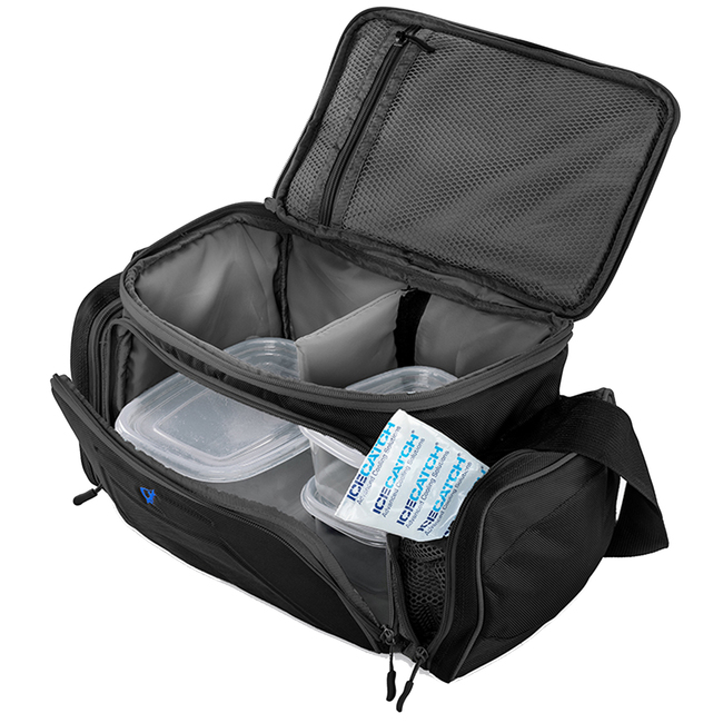 CLIMAQX Stealth Meal-Prep Bag schwarz-blau