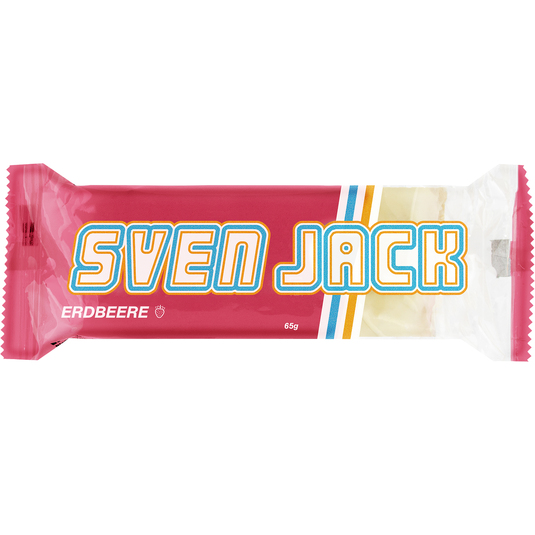 Sven Jack, 65g Riegel Erdbeere