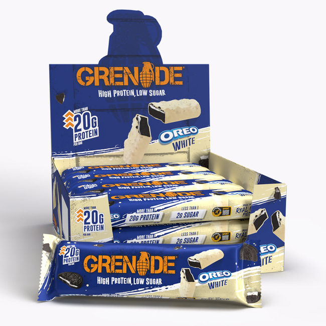 Grenade Protein Bar Oreo White