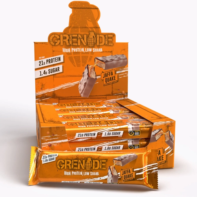 Grenade Protein Bar Jaffa Quake