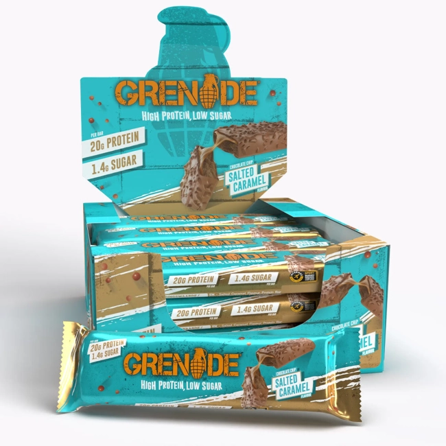 Grenade Protein Bar Chocolate Chip Salted Caramel