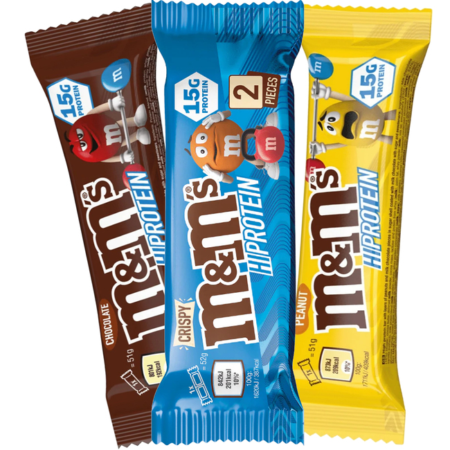 m&m's HiProtein Bars