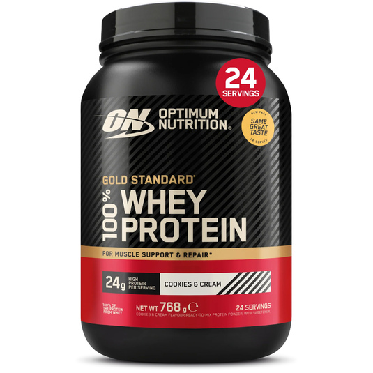 OPTIMUM NUTRITION Gold Standard Whey - 768g - Cookies & Cream