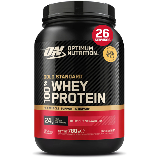 OPTIMUM NUTRITION Gold Standard Whey - 780g - Delicious Strawberry