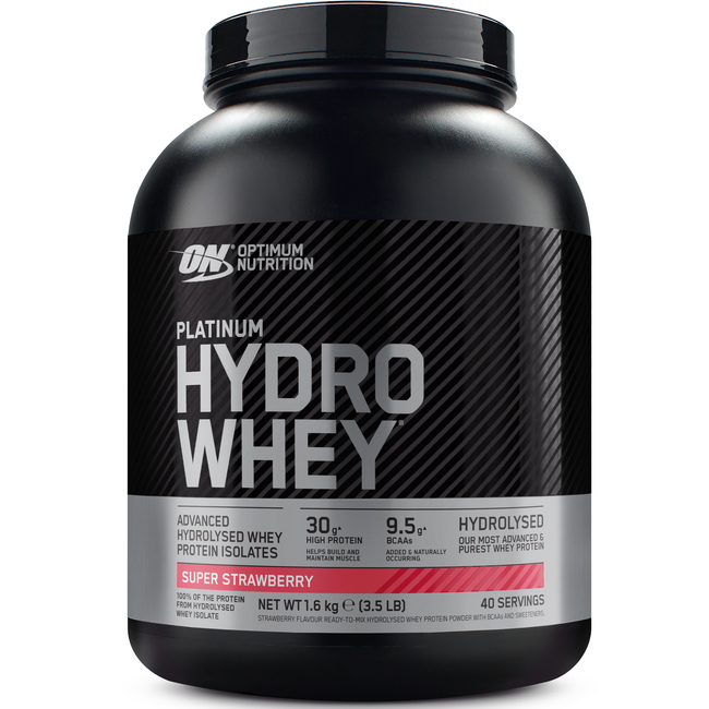 OPTIMUM NUTRITION Platinum HydroWhey Super Strawberry