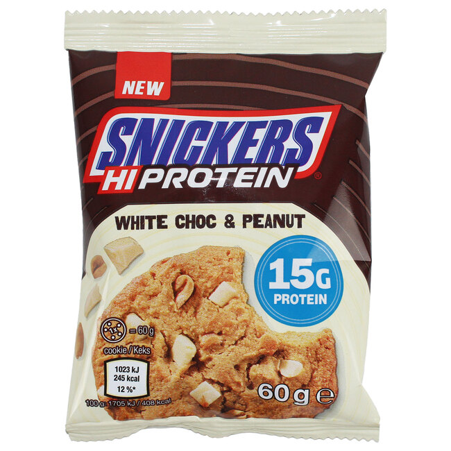 SNICKERS HiProtein White Choc & Peanut Cookie