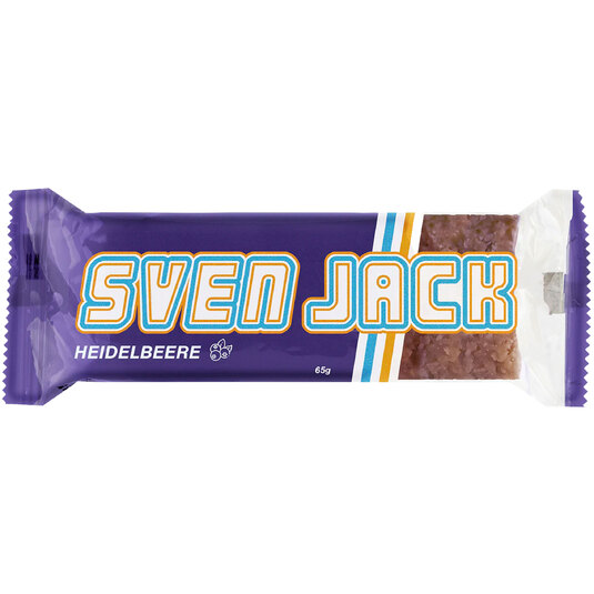 Sven Jack, 65g Riegel Heidelbeere