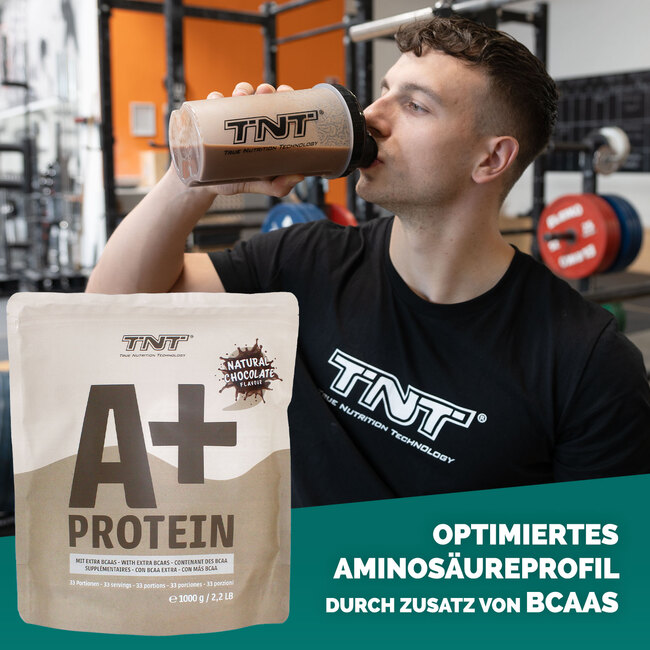 TNT A+ Protein - Natural Chocolate - Optimiertes Aminosurenprofil