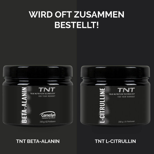 Wird oft zusammen gekauft: TNT Beta Alanin + TNT L-Citrulline