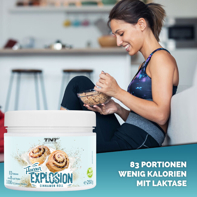 TNT Flavour Explosion - Cinnamon Roll - Kalorien sparen