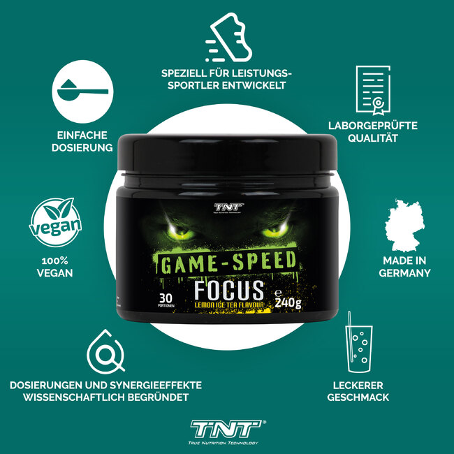 TNT Game Speed Focus - Lemon - Facts