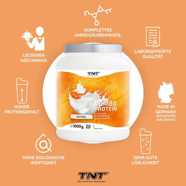 TNT Kombo Protein Natural Vorteile