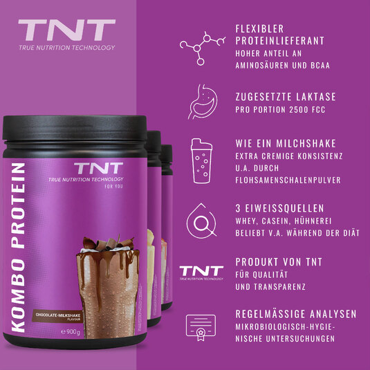 TNT Kombo Protein - Vorteile