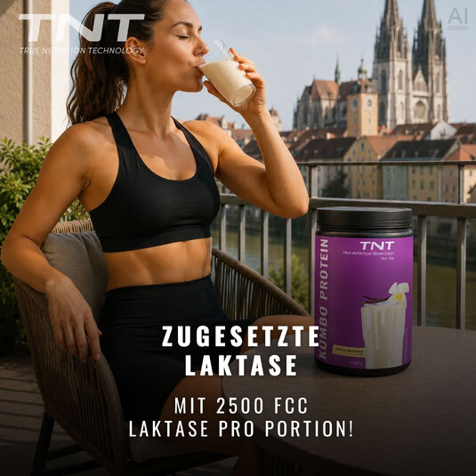 TNT Kombo Protein - Zugesetzte Laktase