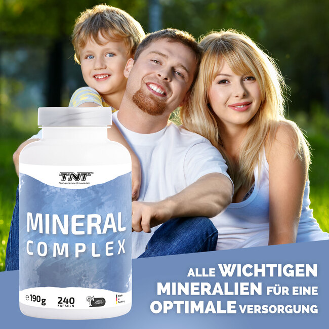 TNT Mineral Complex - Wichtige Mineralien