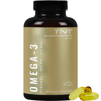 Omega-3 Fischöl Kapseln (18% EPA, 12% DHA)