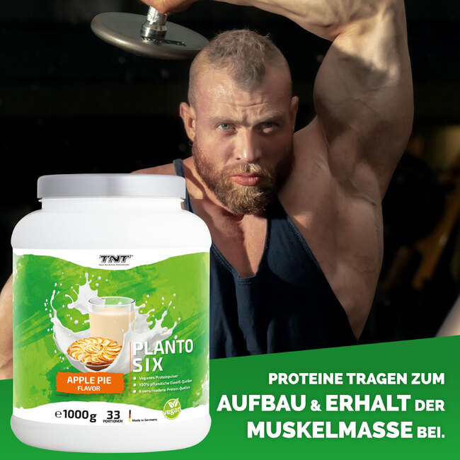 TNT Planto Six - Apfelkuchen - Proteine