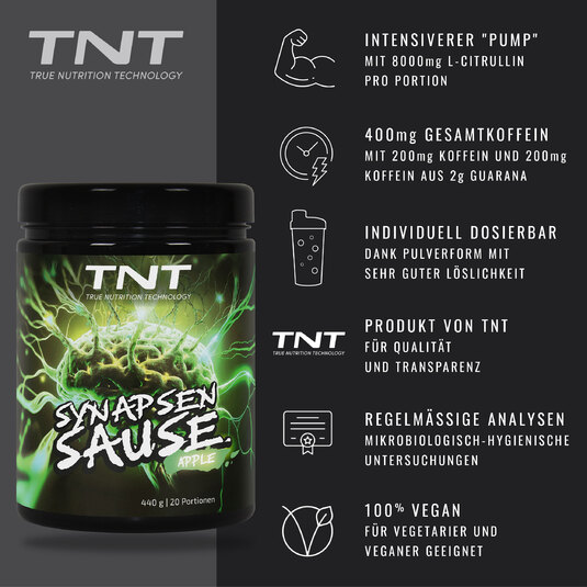 TNT Synapsensause Apfel Facts