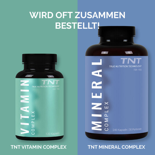 TNT Vitamin Complex wird oft zusammen mit Mineral Complex gekauft.