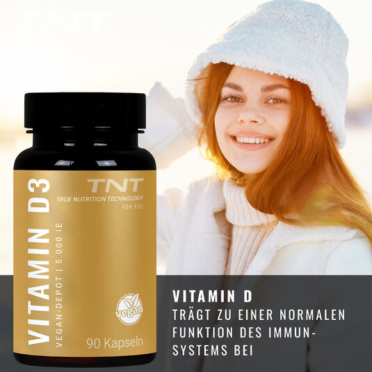 Vitamin D trägt zu einer normalen Funktion des Immunsystems bei.