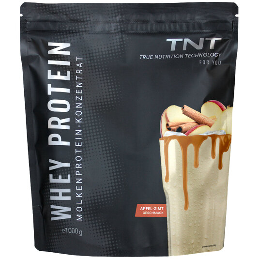 TNT Whey Protein Konzentrat Beutel - Apfel-Zimt-Geschmack