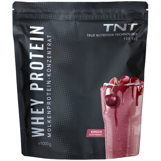 TNT Whey Protein Konzentrat Beutel - Kirsche-Geschmack
