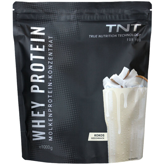 TNT Whey Protein Konzentrat Beutel - Kokos-Geschmack