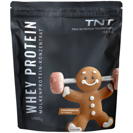 TNT Whey Protein Konzentrat Beutel - Gingerbread-Geschmack