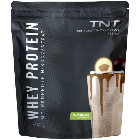 TNT Whey Protein Konzentrat Beutel - Mozartkugel-Geschmack