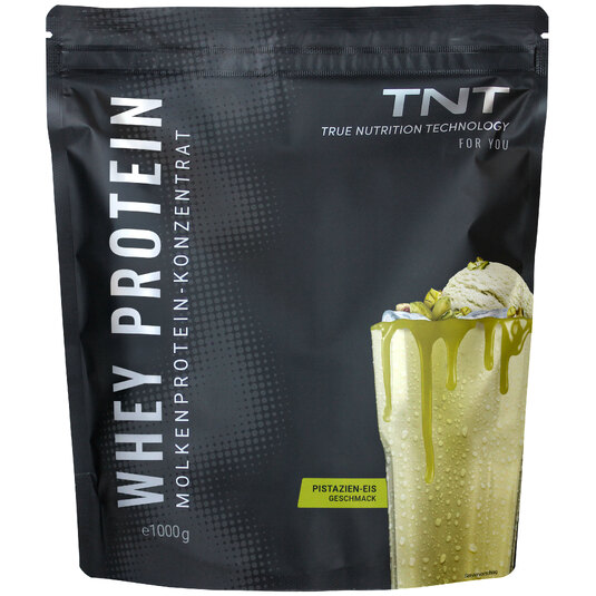TNT Whey Protein Konzentrat Beutel - Pistazien-Eis-Geschmack