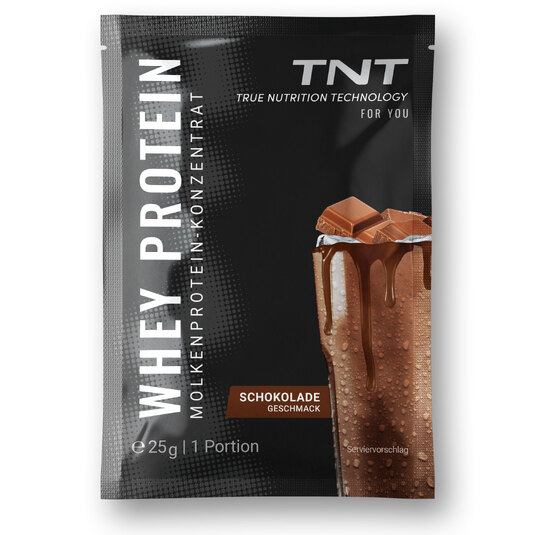 TNT Whey Protein Konzentrat Portionsbeutel - Schokolade