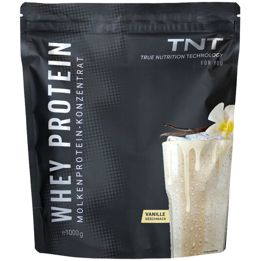 TNT Whey Protein Konzentrat Beutel - Vanille-Geschmack
