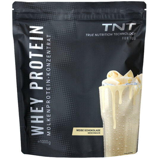 TNT Whey Protein Konzentrat Beutel - Weiße Schokolade-Geschmack