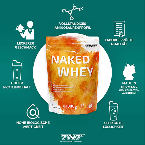 TNT Naked Whey Vorteile