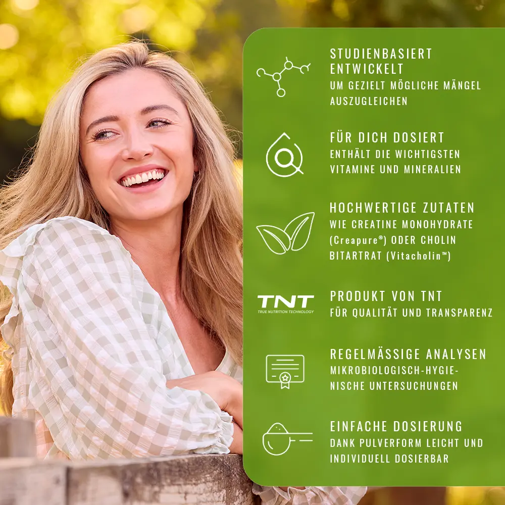 TNT Vegan Basics Vorteile TNT Vegan Basics Vorteile